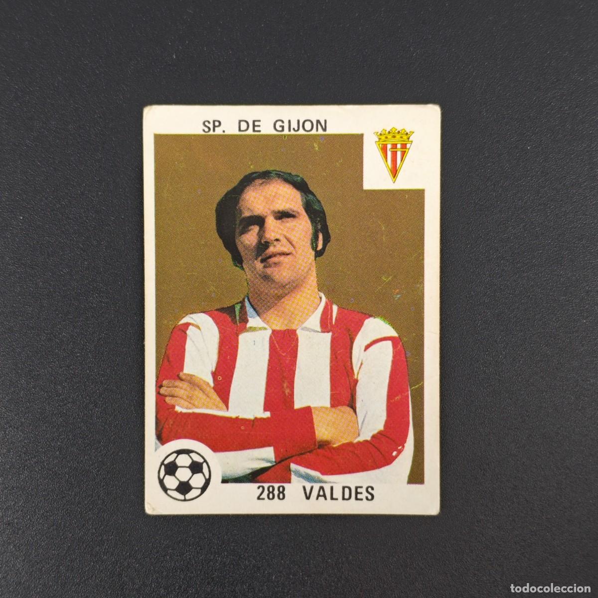 Cromos de F&uacute;tbol: CROMO LIGA ESPA&Ntilde;OLA MAGA 288 VALDES SPORTING GIJON NUNCA PEGADO SIN PEGAR 78 79 1978 1979 RA526