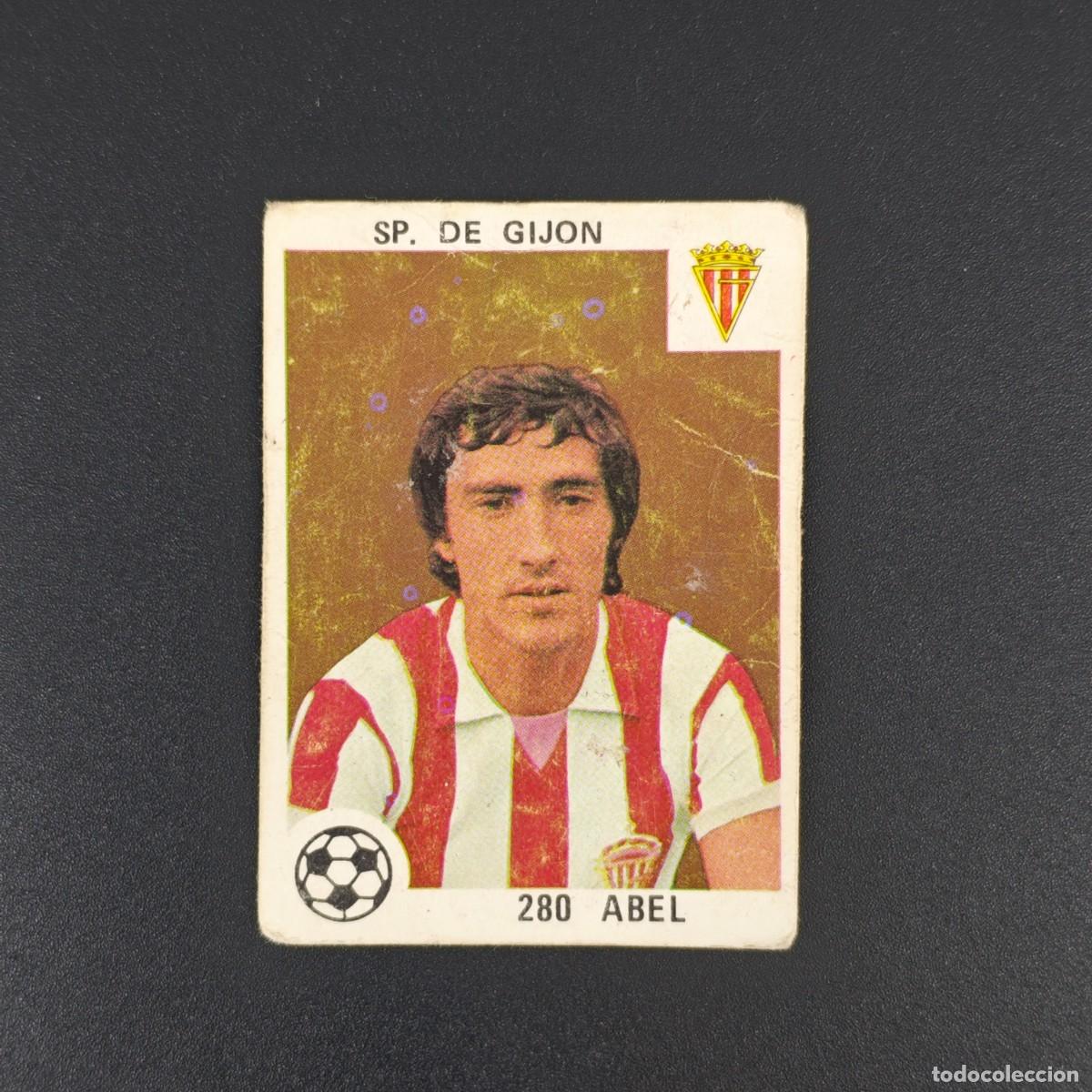Cromos de F&uacute;tbol: CROMO LIGA ESPA&Ntilde;OLA MAGA 280 ABEL SPORTING GIJON NUNCA PEGADO SIN PEGAR 78 79 1978 1979 RA526