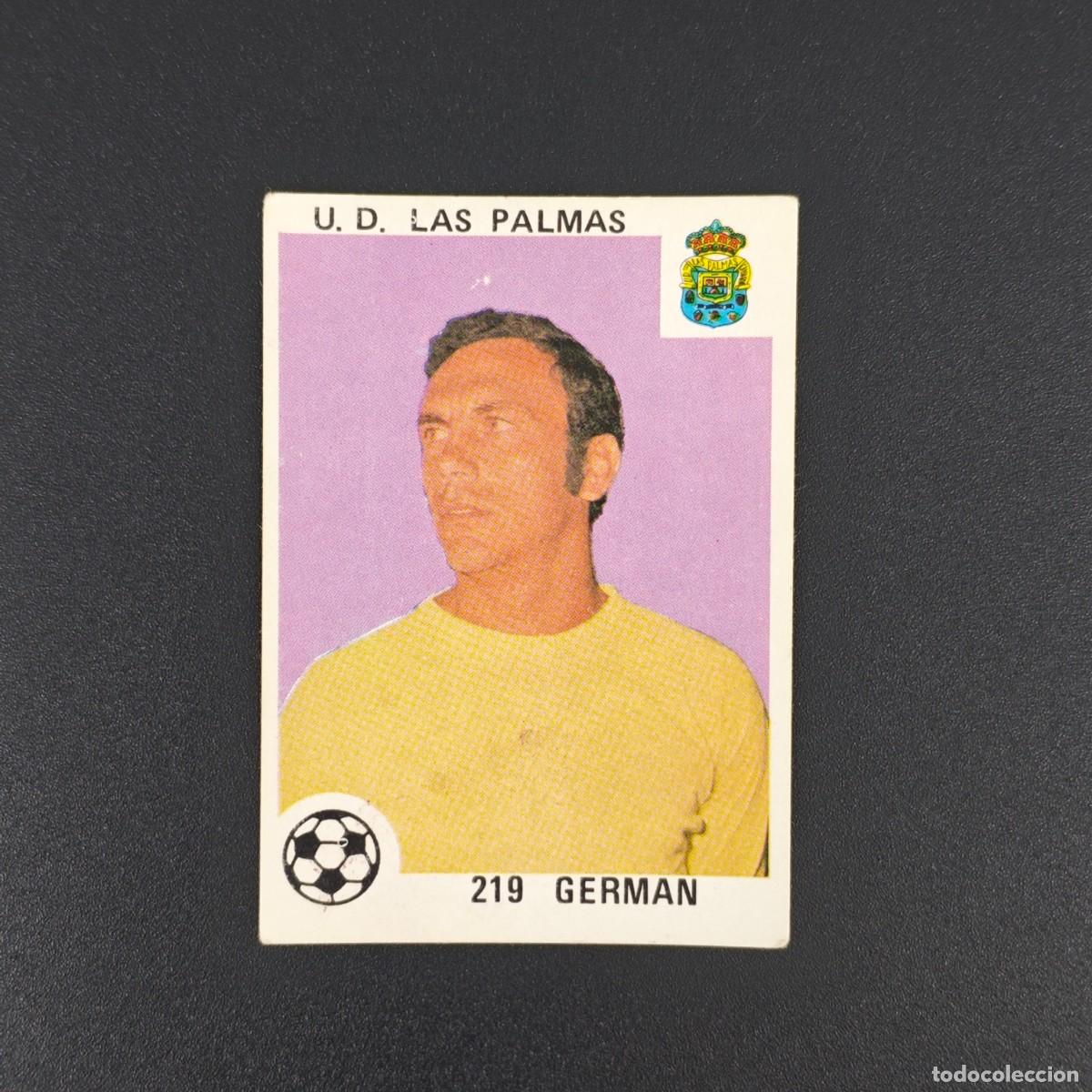 Cromos de F&uacute;tbol: CROMO LIGA ESPA&Ntilde;OLA MAGA 219 GERMAN U. D. LAS PALMAS NUNCA PEGADO SIN PEGAR 78 79 1978 1979 RA526