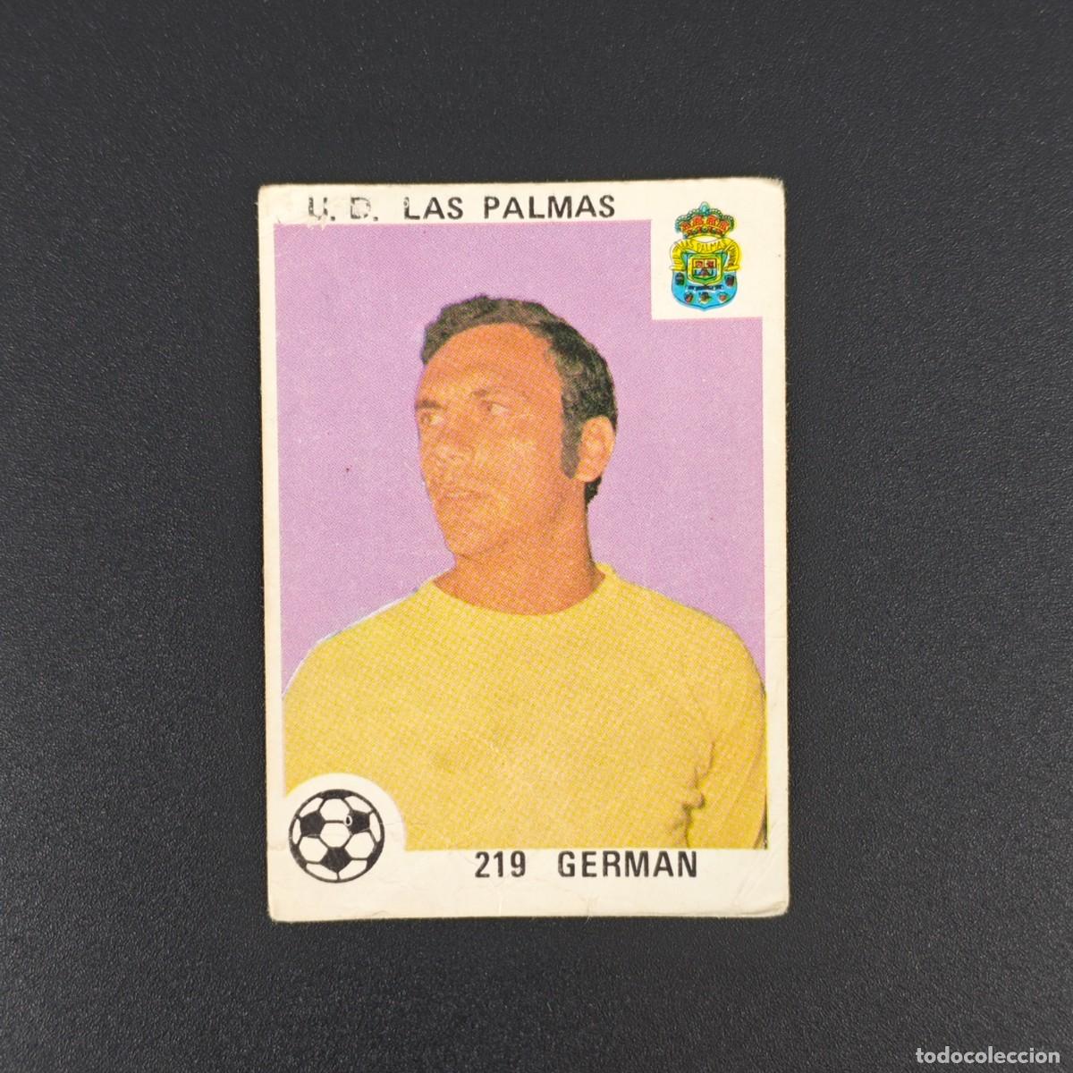 Cromos de F&uacute;tbol: CROMO LIGA ESPA&Ntilde;OLA MAGA 219 GERMAN U. D. LAS PALMAS NUNCA PEGADO SIN PEGAR 78 79 1978 1979 RA526