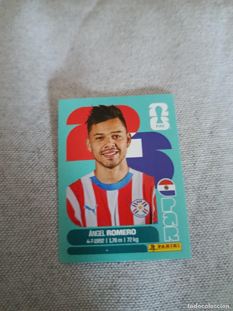 Cromos de F&uacute;tbol: Panini Mundial 2026 Estados Unidos-Mexico. 19- Romero. Paraguay. Nunca pegado.