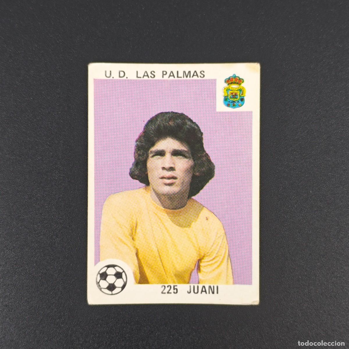 Cromos de F&uacute;tbol: CROMO LIGA ESPA&Ntilde;OLA MAGA 225 JUANI U. D. LAS PALMAS NUNCA PEGADO SIN PEGAR 78 79 1978 1979 RA526