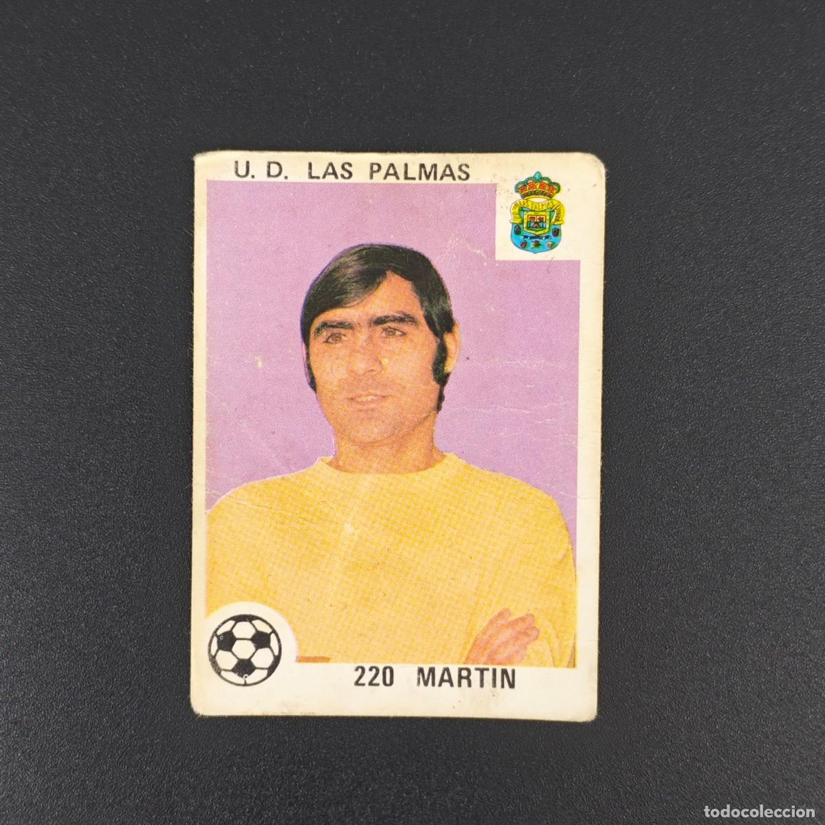 Cromos de F&uacute;tbol: CROMO LIGA ESPA&Ntilde;OLA MAGA 220 MARTIN U. D. LAS PALMAS NUNCA PEGADO SIN PEGAR 78 79 1978 1979 RA526