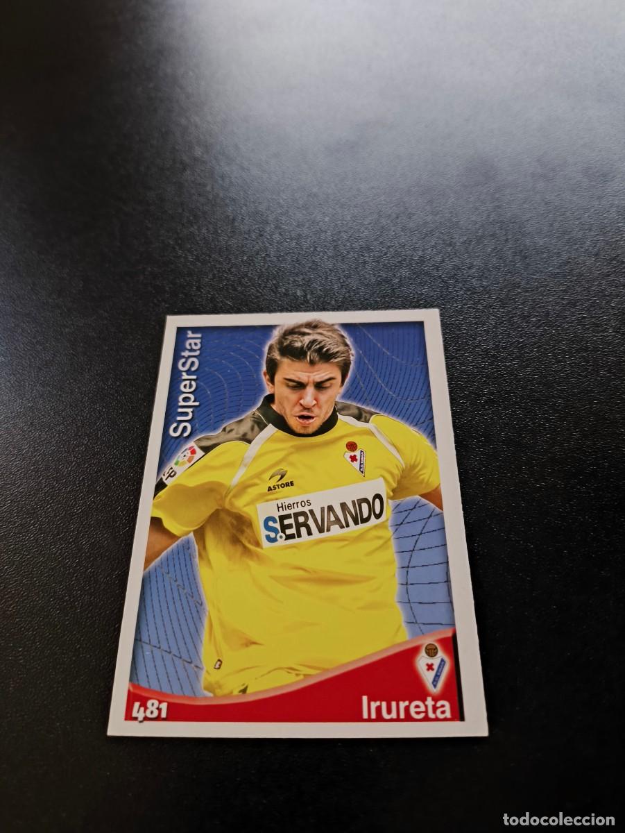 Cromos de F&uacute;tbol: 481 Irureta SUPERSTAR MATE EIBAR MUNDICROMO LIGA 2014 2015 14 15 NO PANINI ESTE