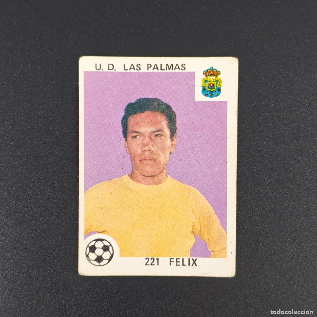 Cromos de F&uacute;tbol: CROMO LIGA ESPA&Ntilde;OLA MAGA 221 FELIX U. D. LAS PALMAS NUNCA PEGADO SIN PEGAR 78 79 1978 1979 RA526