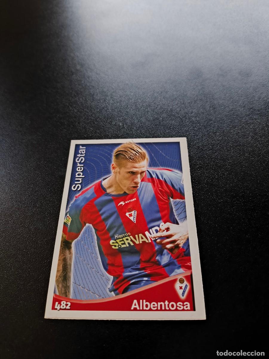 Cromos de F&uacute;tbol: 482 Albentosa SUPERSTAR MATE EIBAR MUNDICROMO LIGA 2014 2015 14 15 NO PANINI ESTE