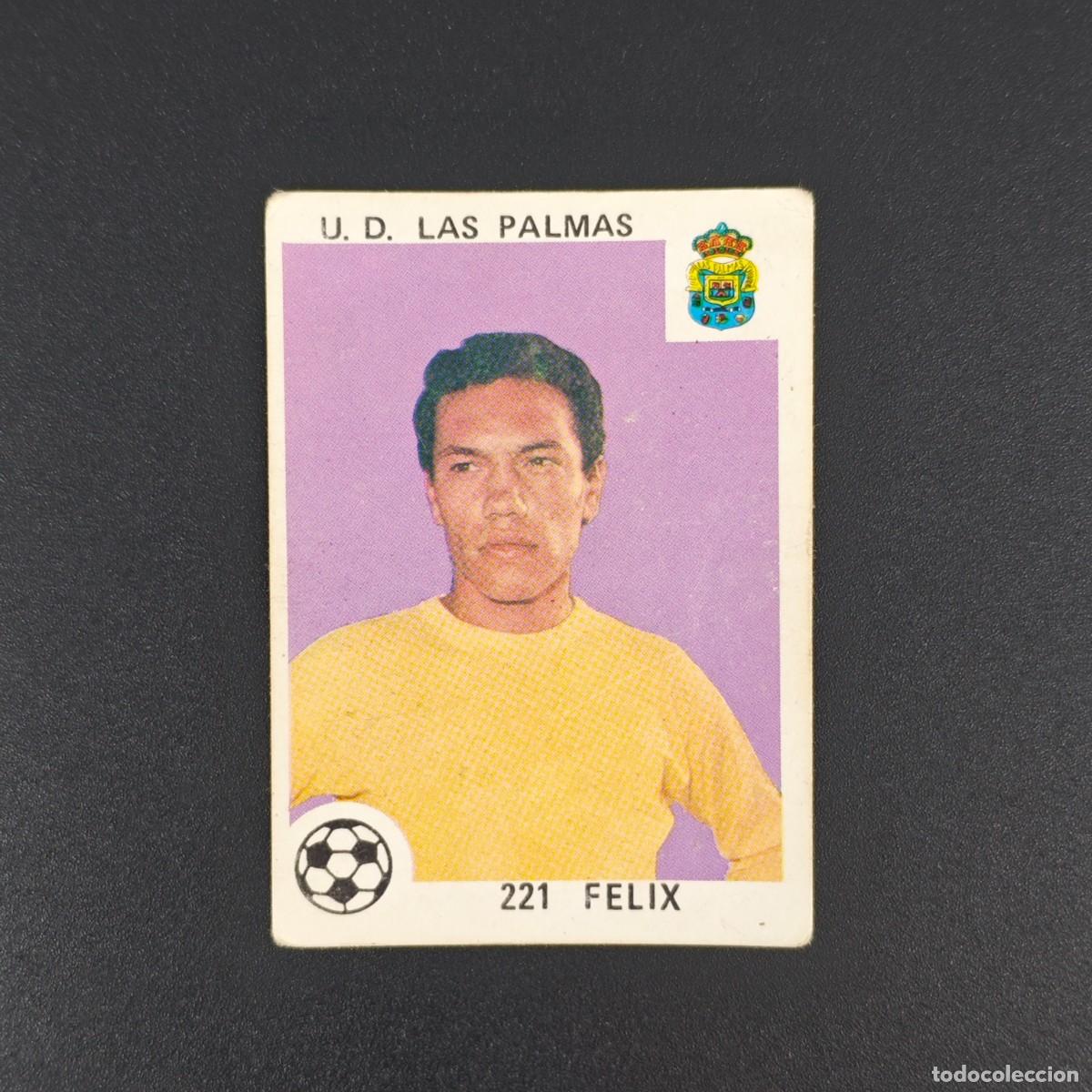 Cromos de F&uacute;tbol: CROMO LIGA ESPA&Ntilde;OLA MAGA 221 FELIX U. D. LAS PALMAS NUNCA PEGADO SIN PEGAR 78 79 1978 1979 RA526