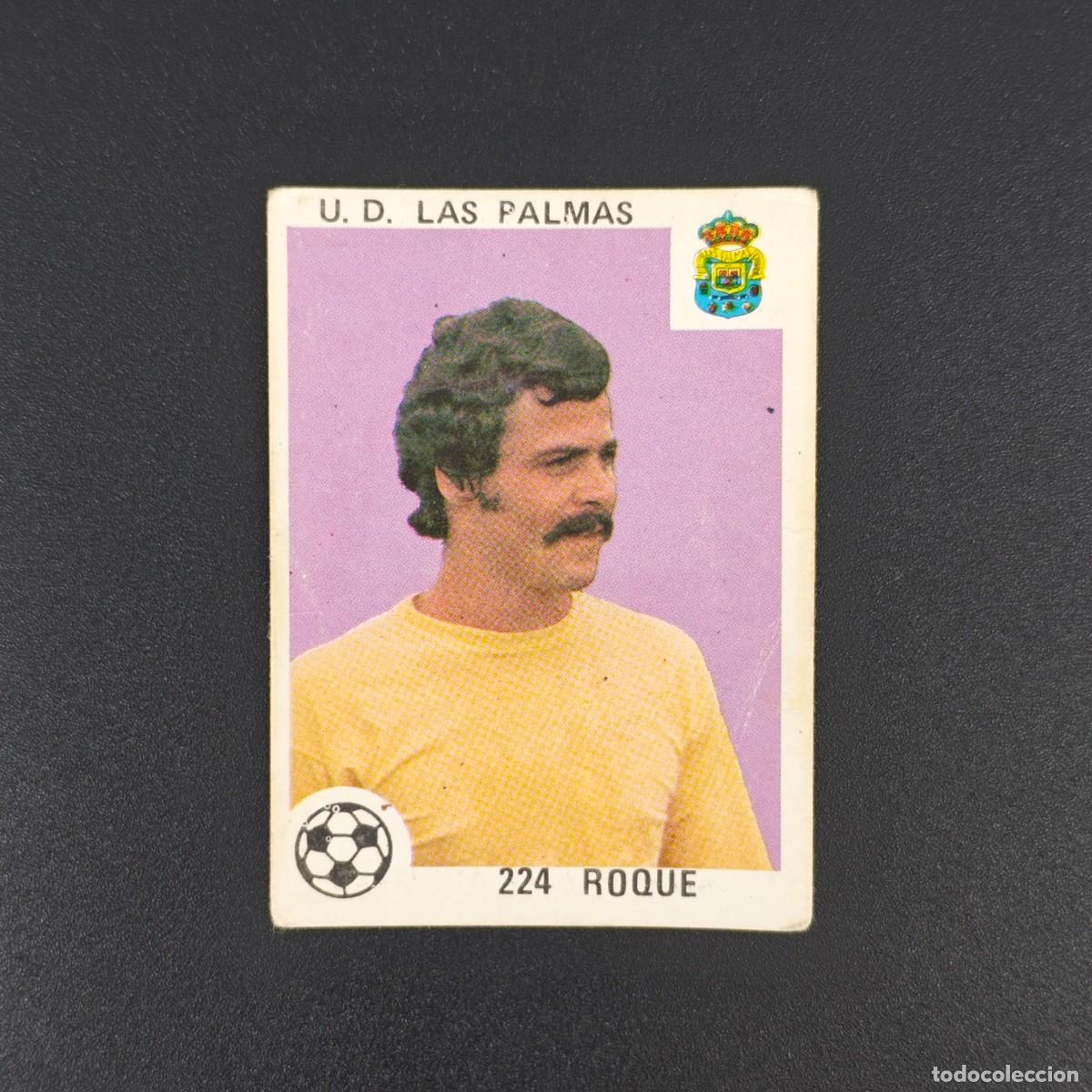 Cromos de F&uacute;tbol: CROMO LIGA ESPA&Ntilde;OLA MAGA 224 ROQUE U. D. LAS PALMAS NUNCA PEGADO SIN PEGAR 78 79 1978 1979 RA526