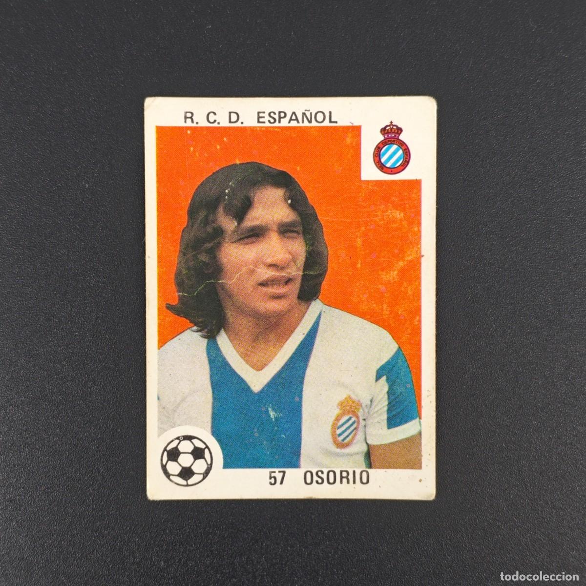 Cartes &agrave; collectionner de Football: CROMO LIGA MAGA 57 OSORIO ESPA&Ntilde;OL ESPANYOL NUNCA PEGADO SIN PEGAR 78 79 1978 1979 RA526