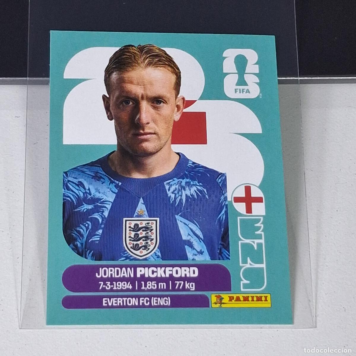 Cromos de F&uacute;tbol: B7 ENG 2 ENG2 JORDAN PICKFORD INGLATERRA ENGLAND ENG MUNDIAL FIFA WORLD CUP 2026 STICKER PANINI