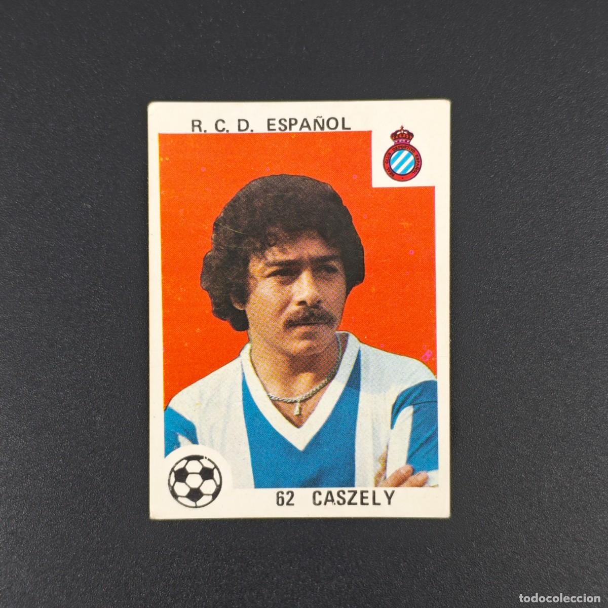 Cartes &agrave; collectionner de Football: CROMO LIGA MAGA 62 CASZELY ESPA&Ntilde;OL ESPANYOL NUNCA PEGADO SIN PEGAR 78 79 1978 1979 RA526