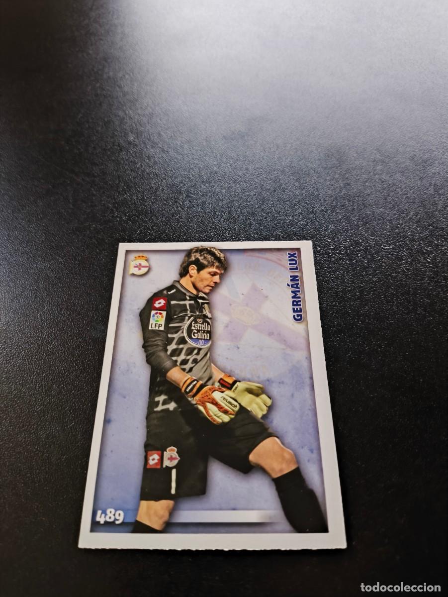 Cartes &agrave; collectionner de Football: 489 Germ&aacute;n Lux DEPORTIVO DE LA CORU&Ntilde;A MUNDICROMO LIGA 2014 2015 14 15 NO PANINI ESTE