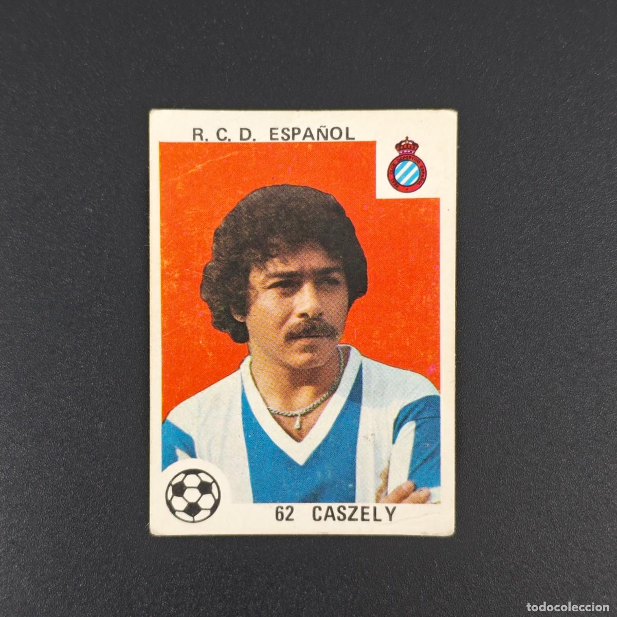 Cartes &agrave; collectionner de Football: CROMO LIGA MAGA 62 CASZELY ESPA&Ntilde;OL ESPANYOL NUNCA PEGADO SIN PEGAR 78 79 1978 1979 RA526