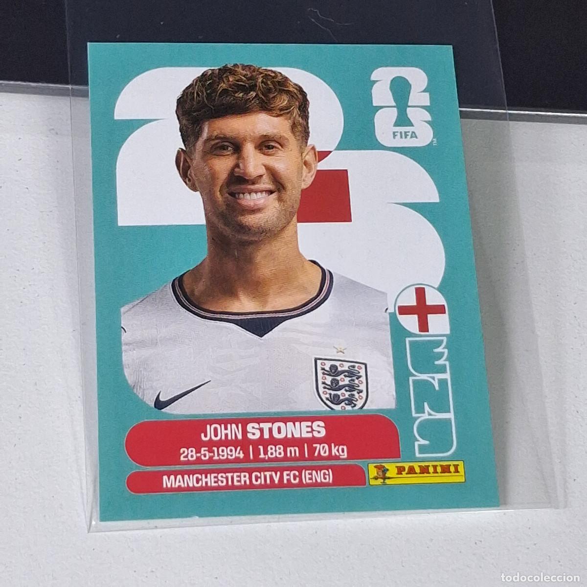 Cartes &agrave; collectionner de Football: B7 ENG3 JOHN STONES 3 INGLATERRA ENGLAND ENG MUNDIAL FIFA WORLD CUP 2026 STICKER PANINI