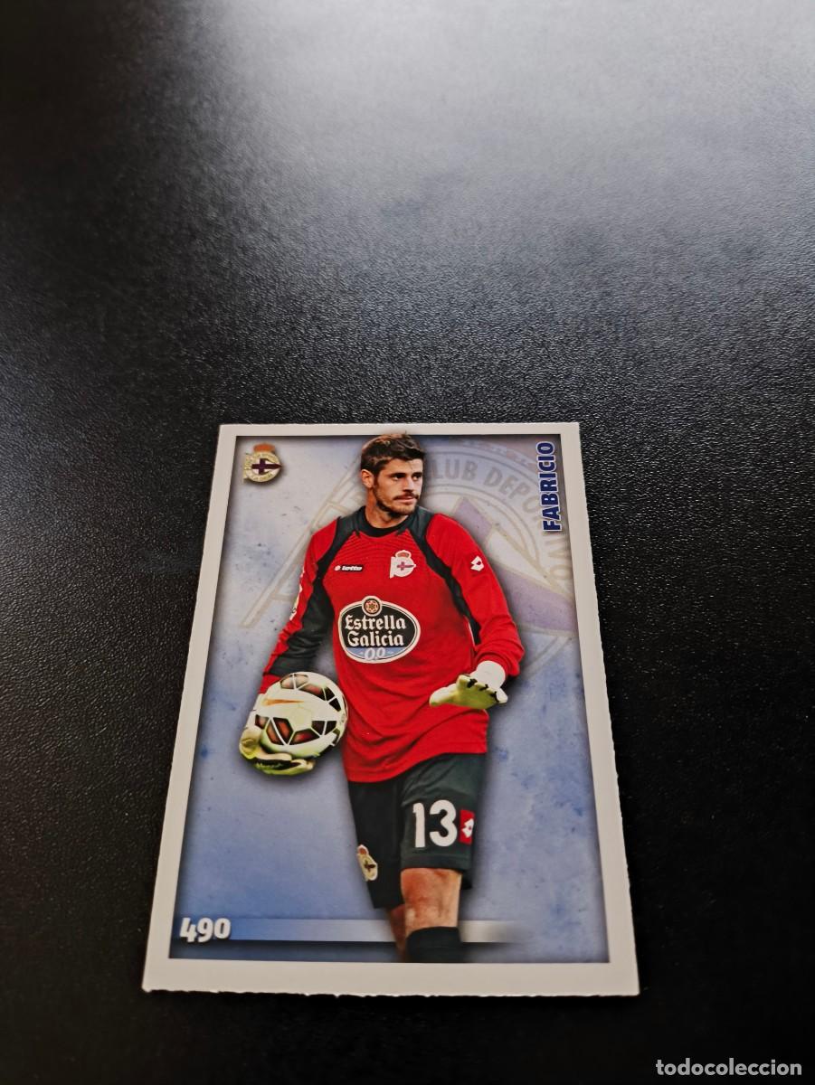 Cartes &agrave; collectionner de Football: 490 Fabricio DEPORTIVO DE LA CORU&Ntilde;A MUNDICROMO LIGA 2014 2015 14 15 NO PANINI ESTE