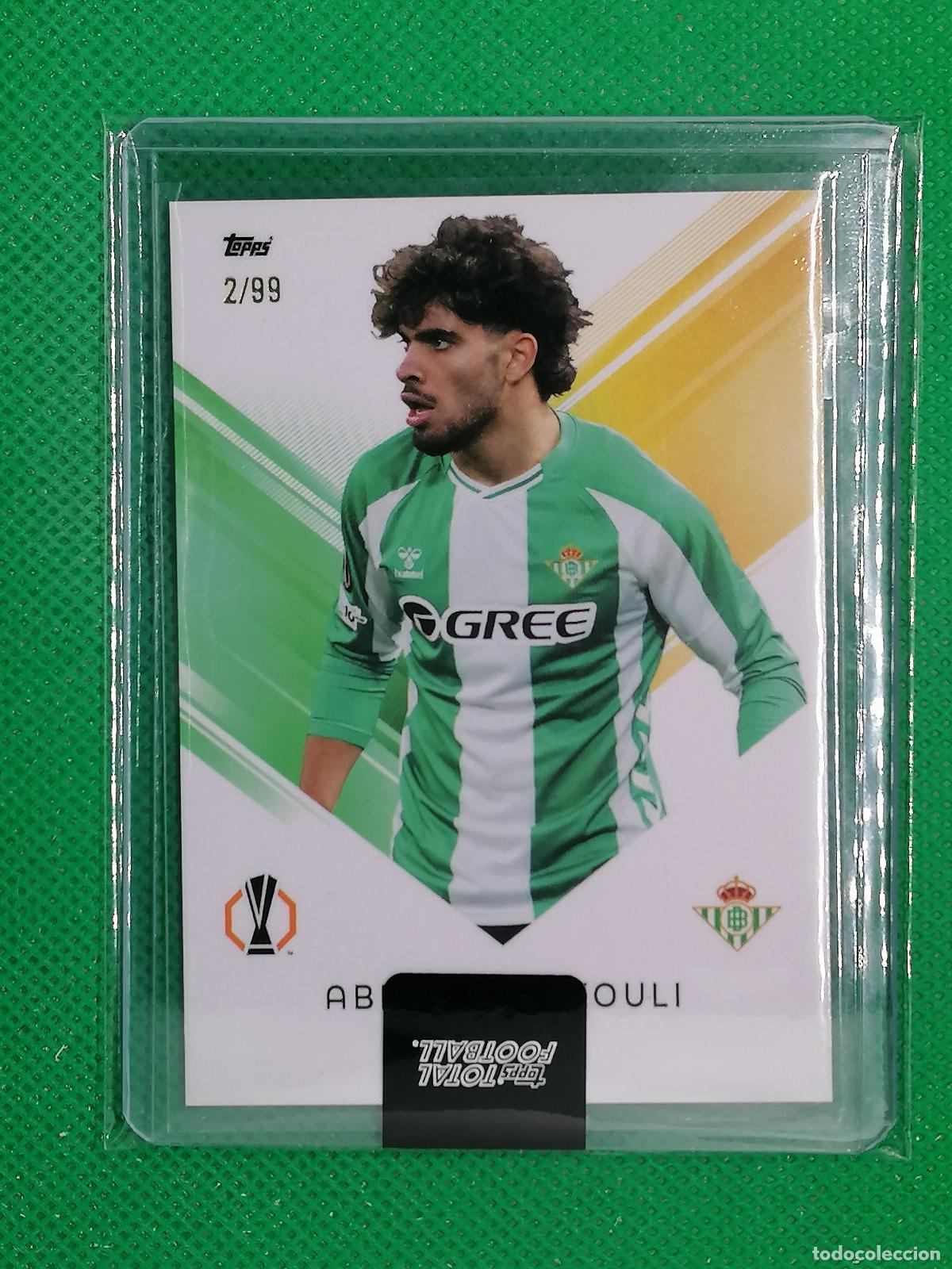 Cartes &agrave; collectionner de Football: ABDE EZZALZOULI BETIS /99 ⚽ TTF TOPPS TOTAL FOOTBALL 25 26 2025 2026 ⚽