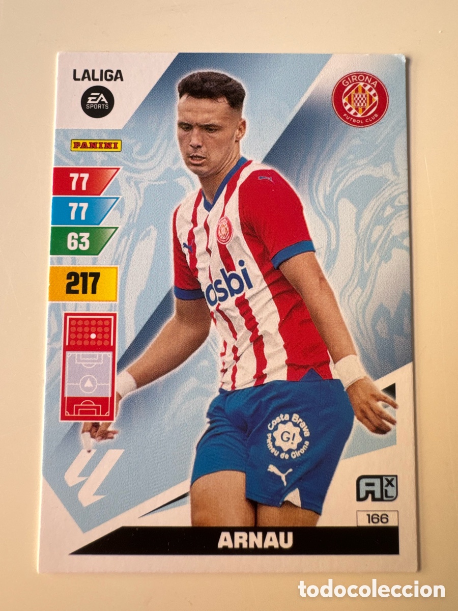 Figurine di Calcio: PANINI ADRENALYN XL La Liga 2023 2024 23 24 Arnau Mart&iacute;nez Girona FC N&ordm; 166