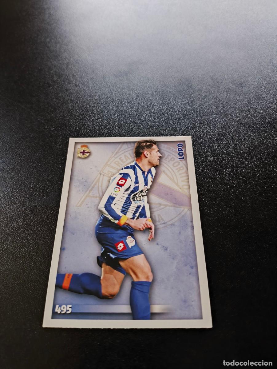 Figurine di Calcio: 495 Lopo DEPORTIVO DE LA CORU&Ntilde;A MUNDICROMO LIGA 2014 2015 14 15 NO PANINI ESTE