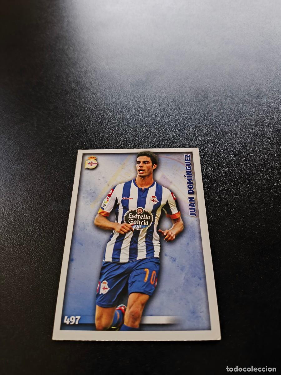 Figurine di Calcio: 497 Juan Dom&iacute;nguez DEPORTIVO DE LA CORU&Ntilde;A MUNDICROMO LIGA 2014 2015 14 15 NO PANINI ESTE
