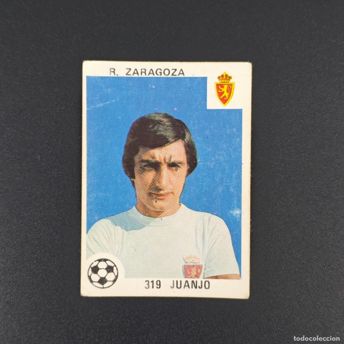 Figurine di Calcio: CROMO LIGA ESPA&Ntilde;OLA MAGA 319 JUANJO REAL ZARAGOZA NUNCA PEGADO SIN PEGAR 78 79 1978 1979 RA526