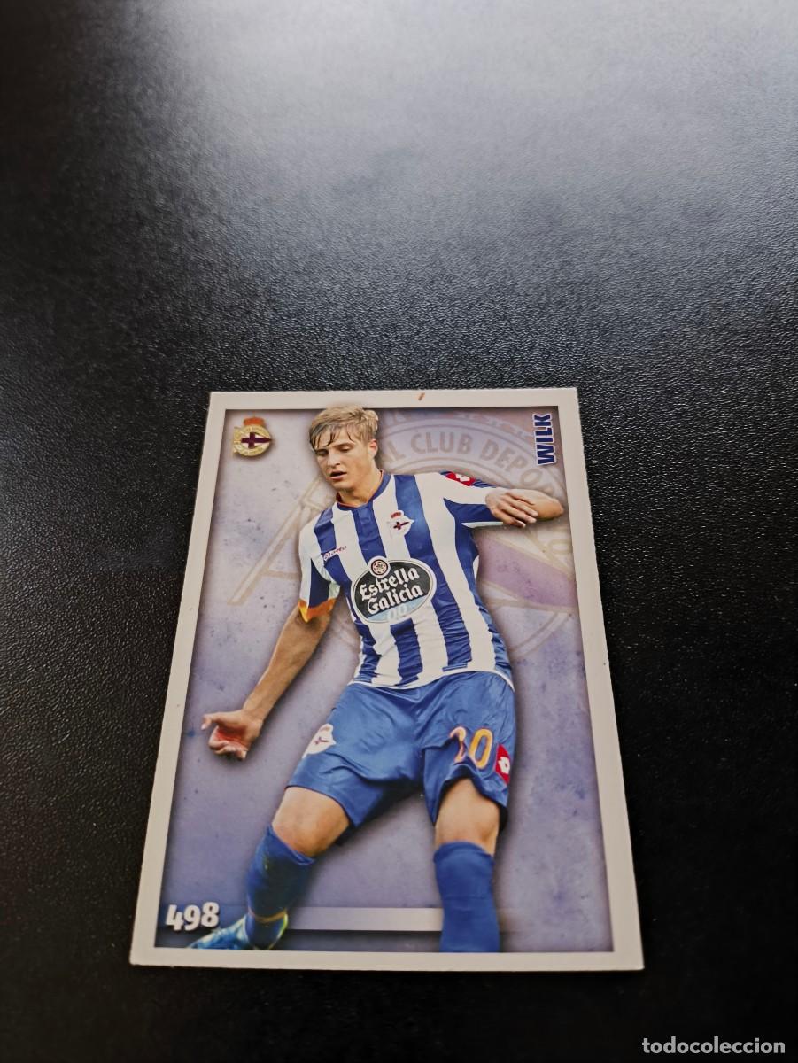Figurine di Calcio: 498 Wilk DEPORTIVO DE LA CORU&Ntilde;A MUNDICROMO LIGA 2014 2015 14 15 NO PANINI ESTE