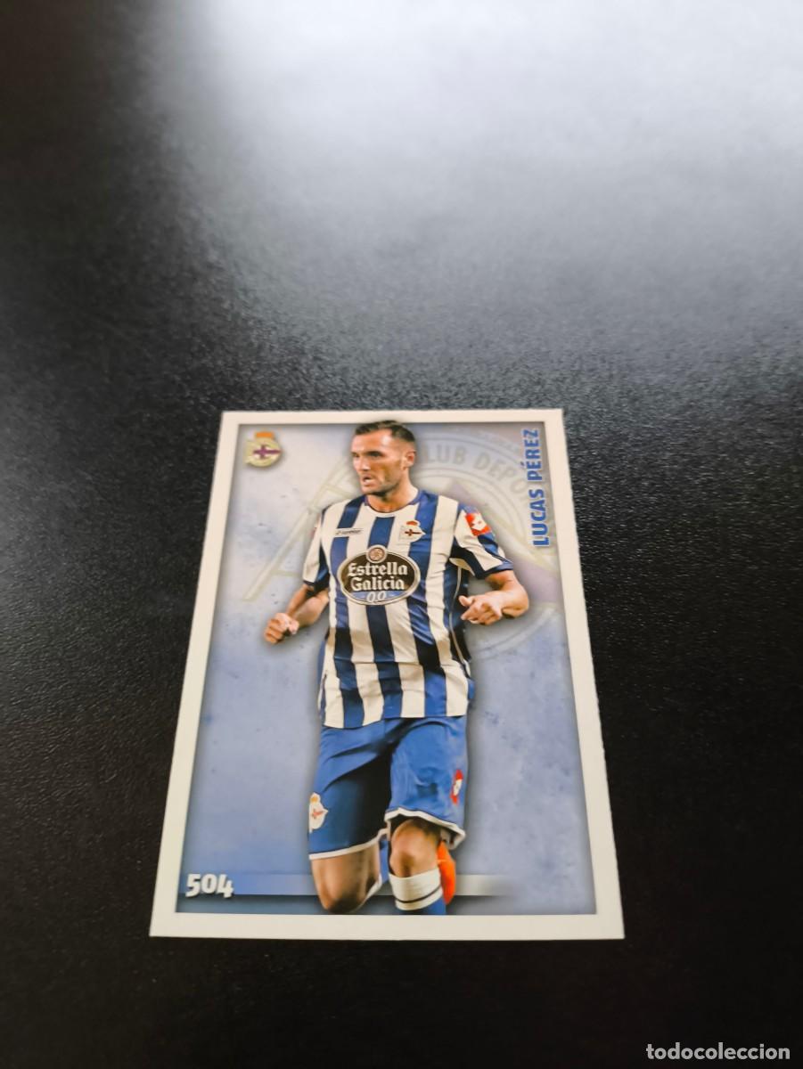 Fu&szlig;ball-Sticker: 504 Lucas P&eacute;rez DEPORTIVO DE LA CORU&Ntilde;A MUNDICROMO LIGA 2014 2015 14 15 NO PANINI ESTE