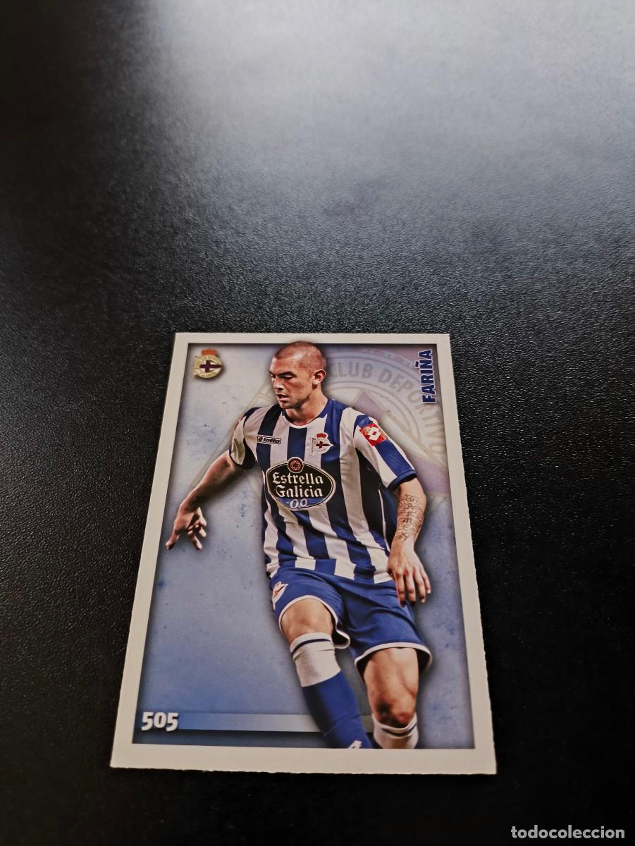 Fu&szlig;ball-Sticker: 505 Fari&ntilde;a DEPORTIVO DE LA CORU&Ntilde;A MUNDICROMO LIGA 2014 2015 14 15 NO PANINI ESTE