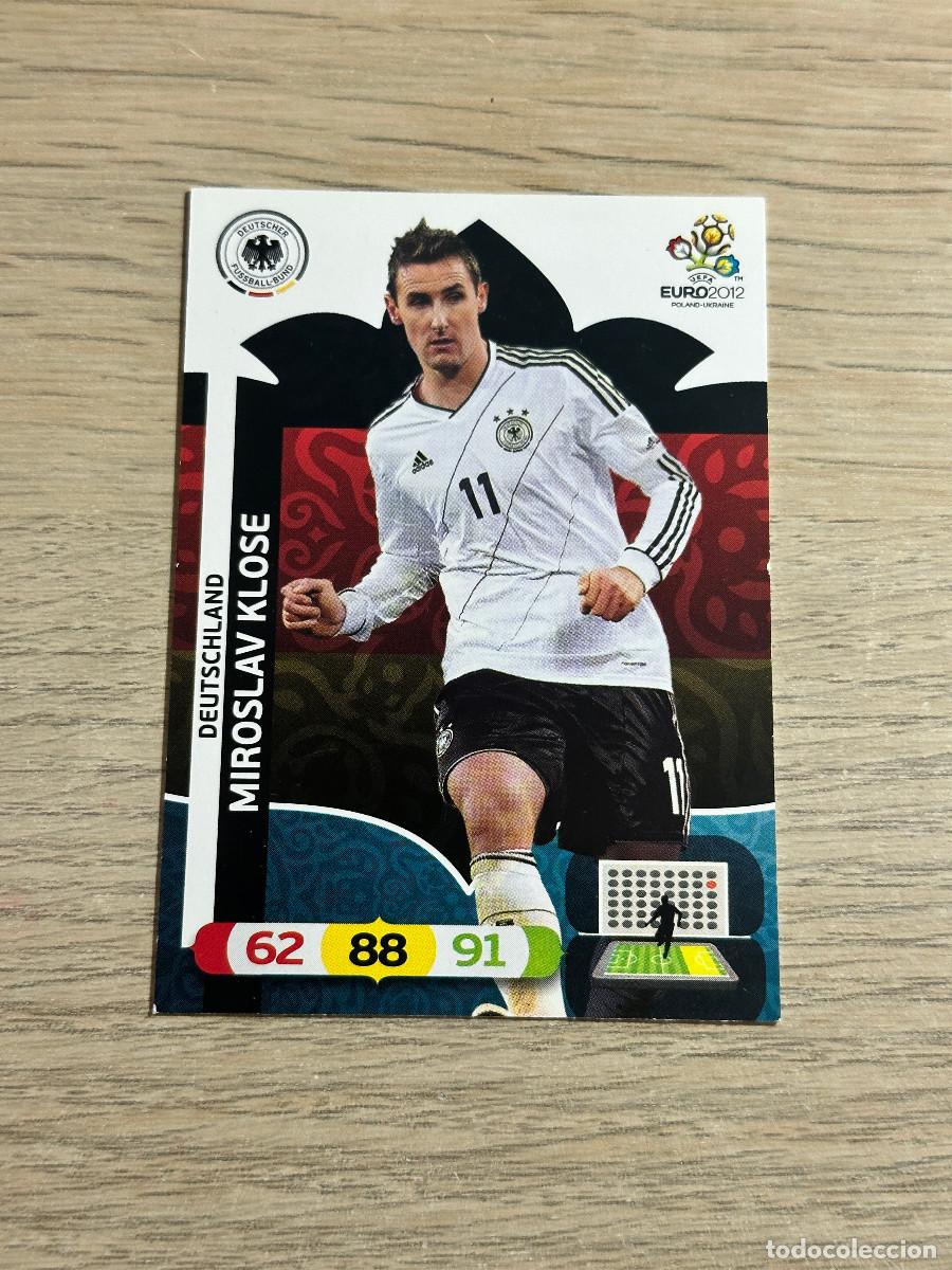 Fu&szlig;ball-Sticker: MIROSLAV KLOSE 39 ALEMANIA ADRENALYN EURO 2012