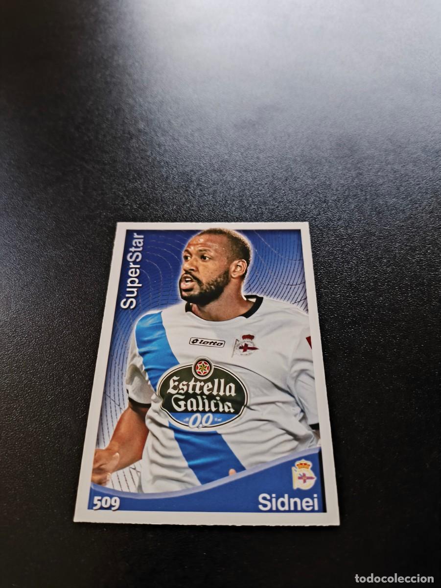 Fu&szlig;ball-Sticker: 509 Sidnei SUPERSTAR MATE DEPORTIVO DE LA CORU&Ntilde;A MUNDICROMO LIGA 2014 2015 14 15 NO PANINI ESTE
