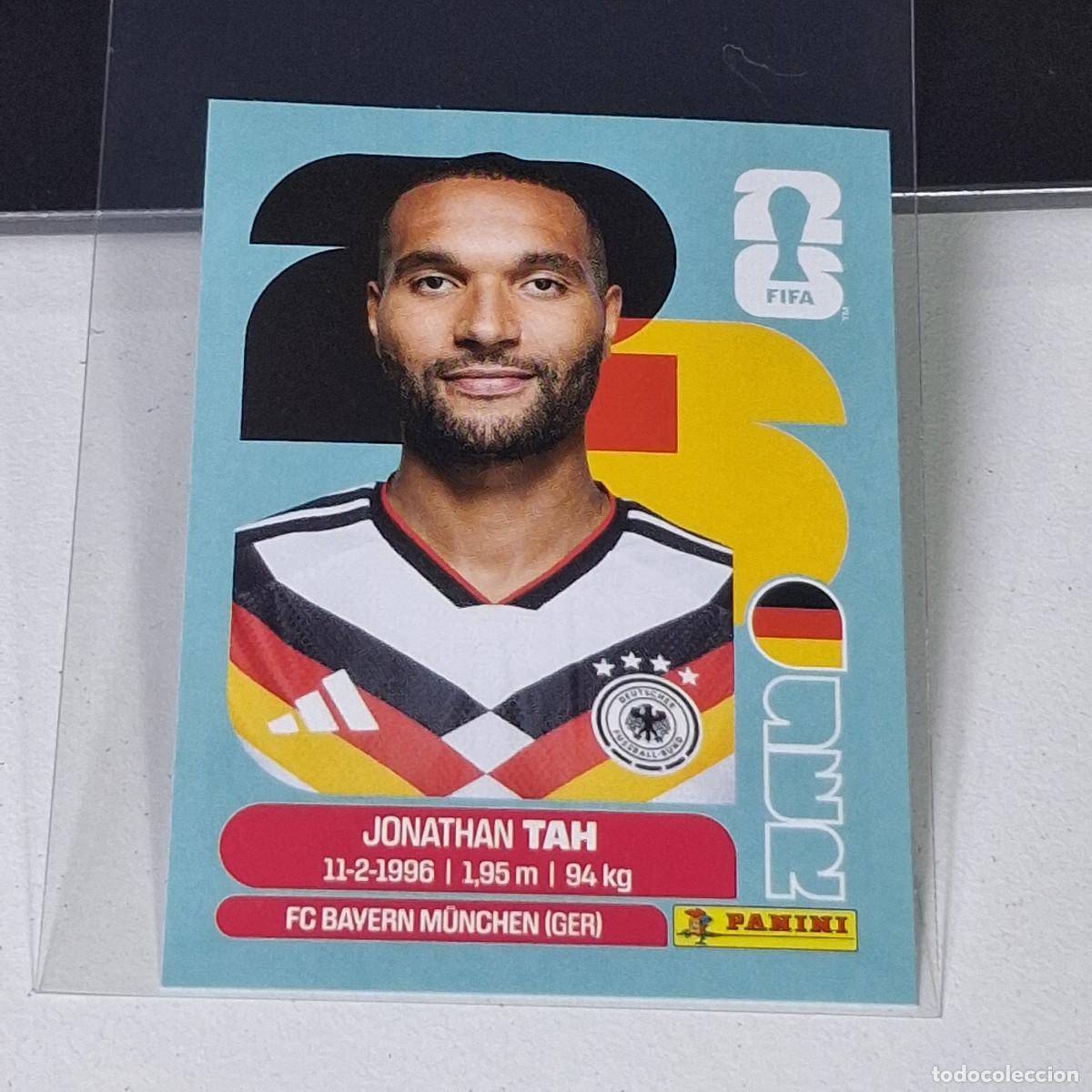 Football Stickers: B7 GER3 JONATHAN TAH 3 ALEMANIA GERMANY GER MUNDIAL FIFA WORLD CUP 2026 STICKER PANINI