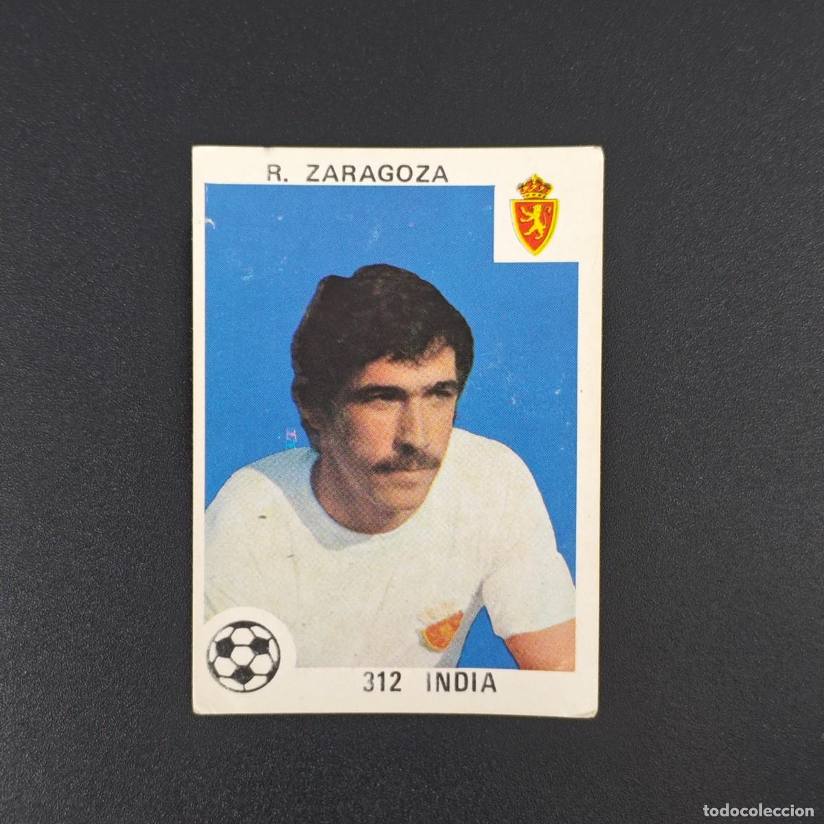 Football Stickers: CROMO LIGA ESPA&Ntilde;OLA MAGA 312 INDIA REAL ZARAGOZA NUNCA PEGADO SIN PEGAR 78 79 1978 1979 RA526