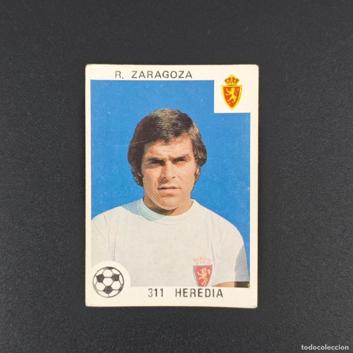Cromos de F&uacute;tbol: CROMO LIGA ESPA&Ntilde;OLA MAGA 311 HEREDIA REAL ZARAGOZA NUNCA PEGADO SIN PEGAR 78 79 1978 1979 RA526