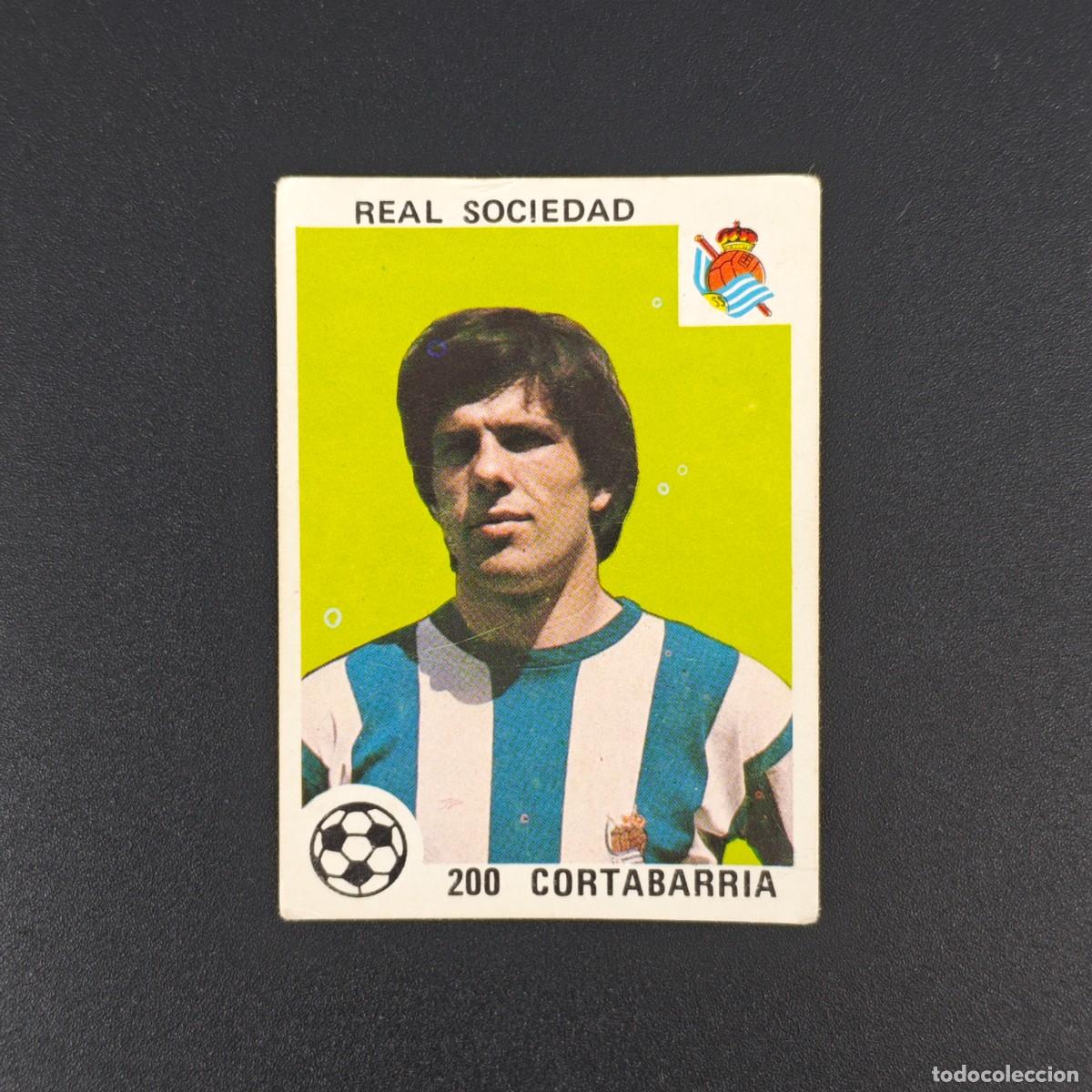 Cromos de F&uacute;tbol: CROMO LIGA ESPA&Ntilde;OLA MAGA 200 CORTABARRIA REAL SOCIEDAD NUNCA PEGADO SIN PEGAR 78 79 1978 1979 RA526