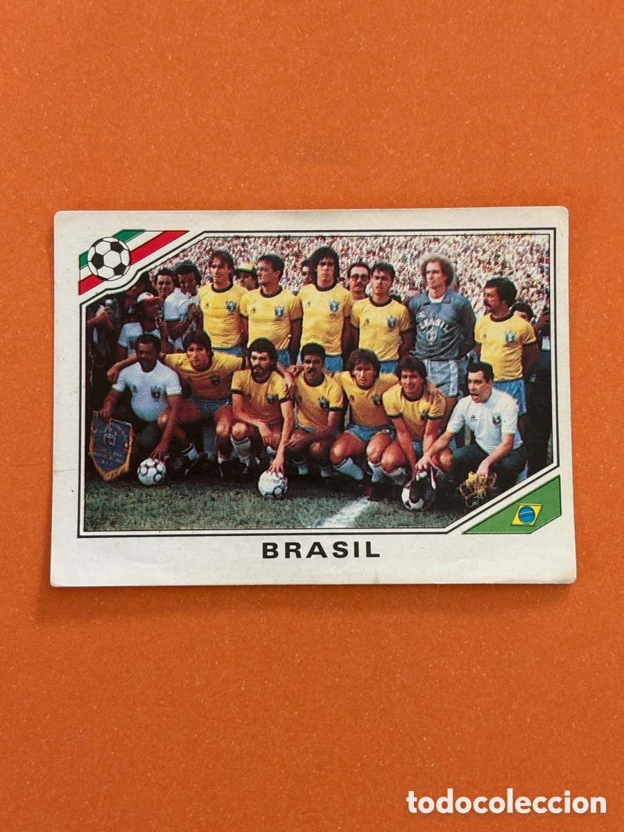 Figurine di Calcio: panini mundial Mexico 86 n&uacute;mero 239 Brasil - Stickers album world cup 1986