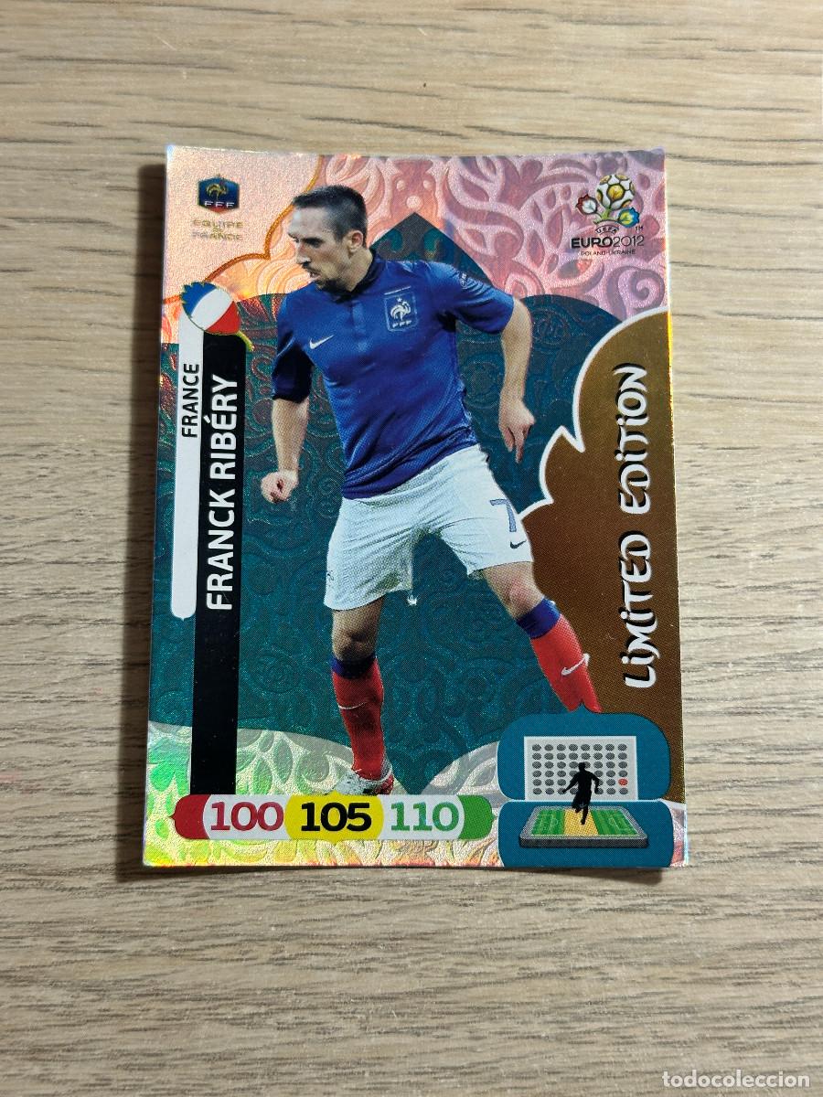 Cromos de F&uacute;tbol: FRANCK RIBERY - LIMITED EDITION - FRANCIA ADRENALYN EURO 2012