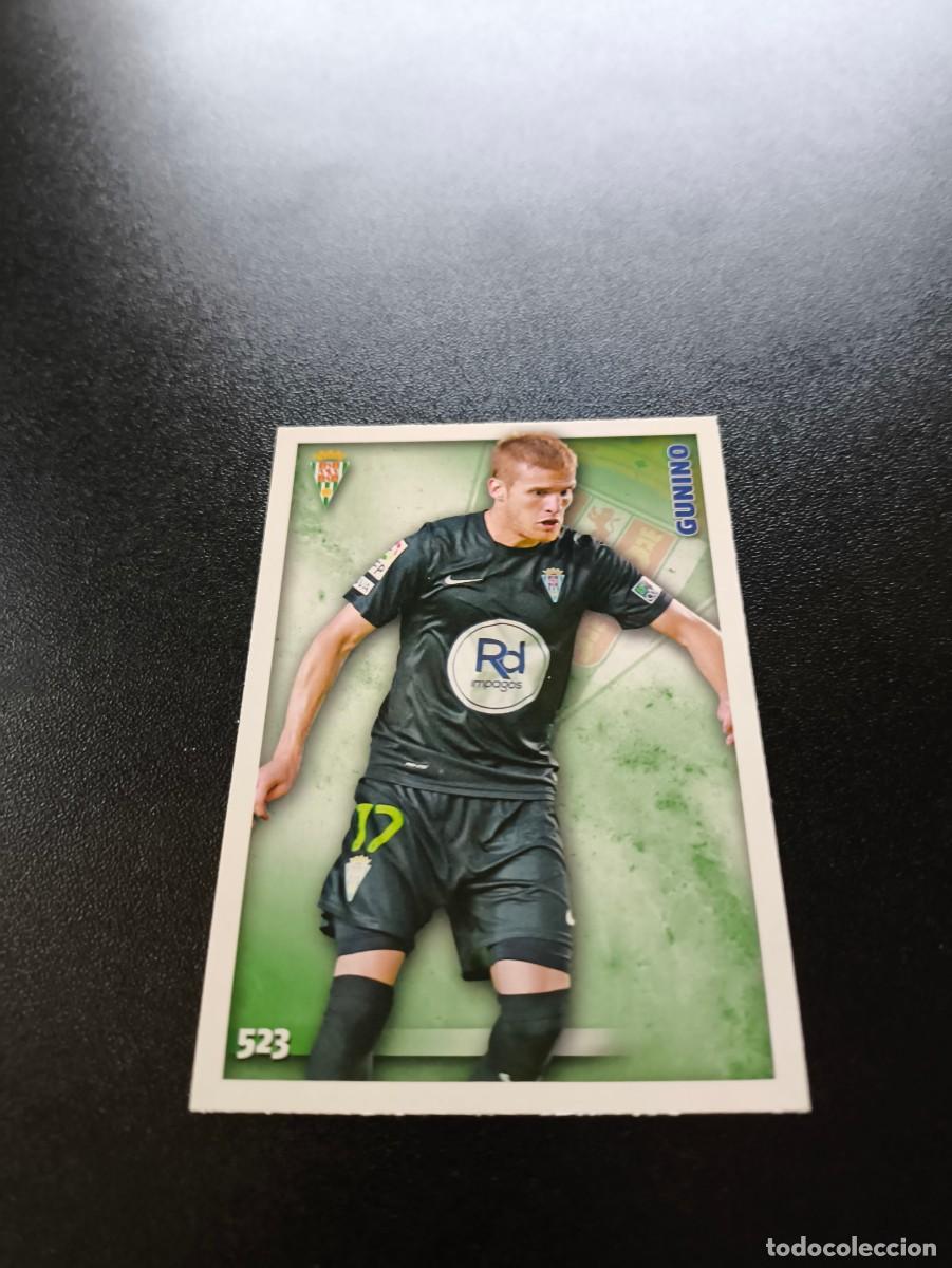 Cromos de F&uacute;tbol: 523 Gunino CORDOBA MUNDICROMO LIGA 2014 2015 14 15 NO PANINI ESTE