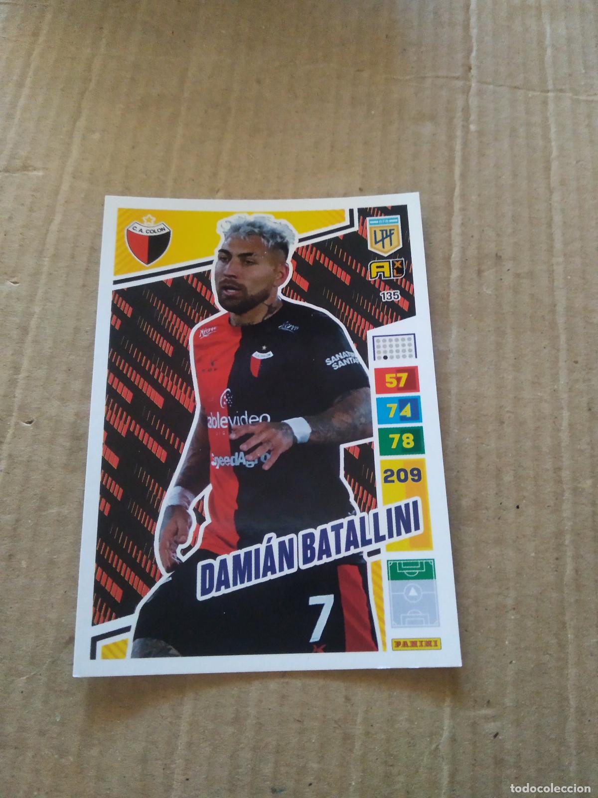 Cromos de F&uacute;tbol: 135 DAMIAN BATALLINI COLON CROMO FUTBOL PANINI ARGENTINO 2023 LIGA ARGENTINA ADRENALYN