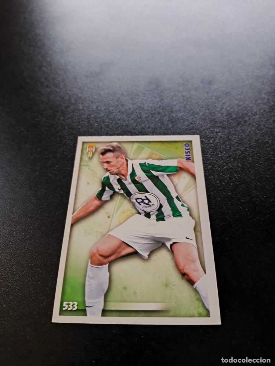 Cromos de F&uacute;tbol: 533 Xisco CORDOBA MUNDICROMO LIGA 2014 2015 14 15 NO PANINI ESTE