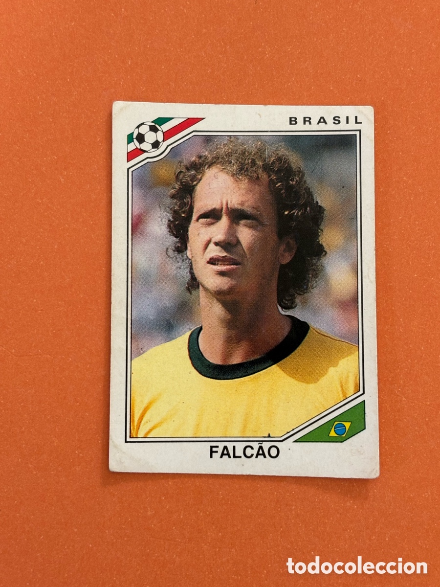 Cromos de F&uacute;tbol: panini Mundial Mexico 86 n&uacute;mero 247 Falcao - Sticker album world cup 1986
