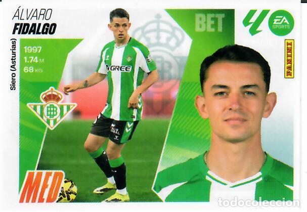 Cromos de F&uacute;tbol: CROMO PANINI LIGA ESTE 2025-26 (25 - 26) - MERCADO DE INVIERNO N&ordm; 8 - FIDALGO - BETIS