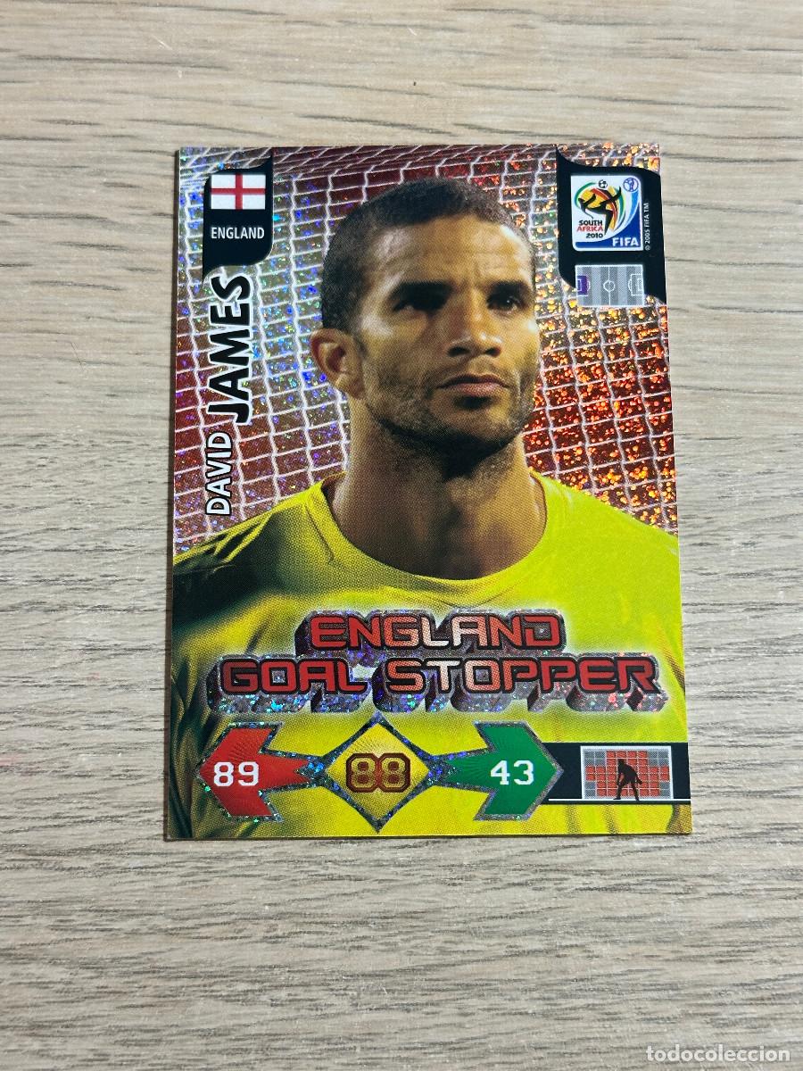 Cromos de F&uacute;tbol: DAVID JAMES - GOAL STOPPER - ENGLAND ADRENALYN XL SOUTH AFRICA 2010