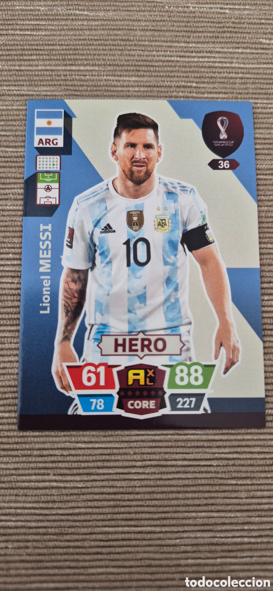 Cromos de F&uacute;tbol: CROMO MESSI MUNDIAL QATAR