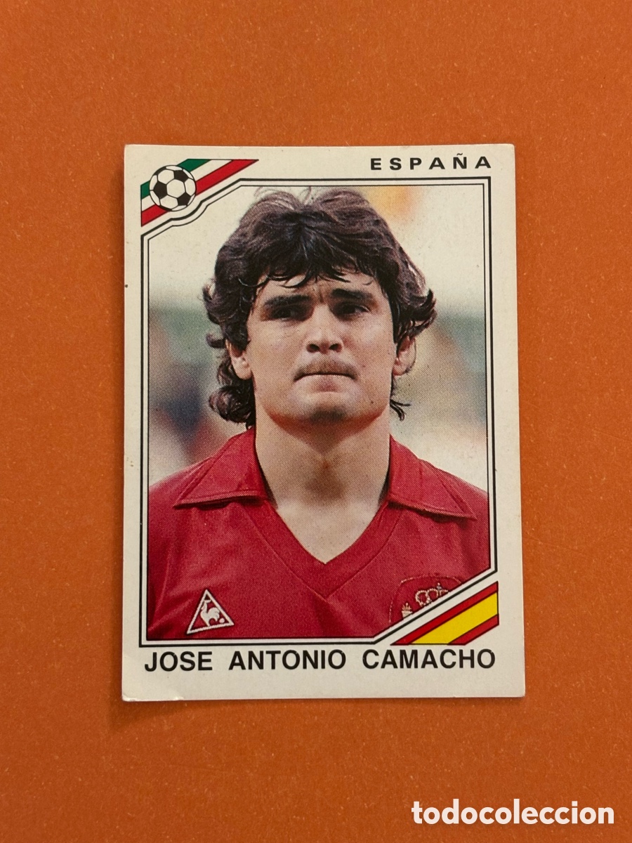 Cromos de F&uacute;tbol: JOSE ANTONIO CAMACHO 262 ESPA&Ntilde;A MUNDIAL M&Eacute;XICO 1986 86 MUNDIAL PANINI NUNCA PEGADO SIN PEGAR