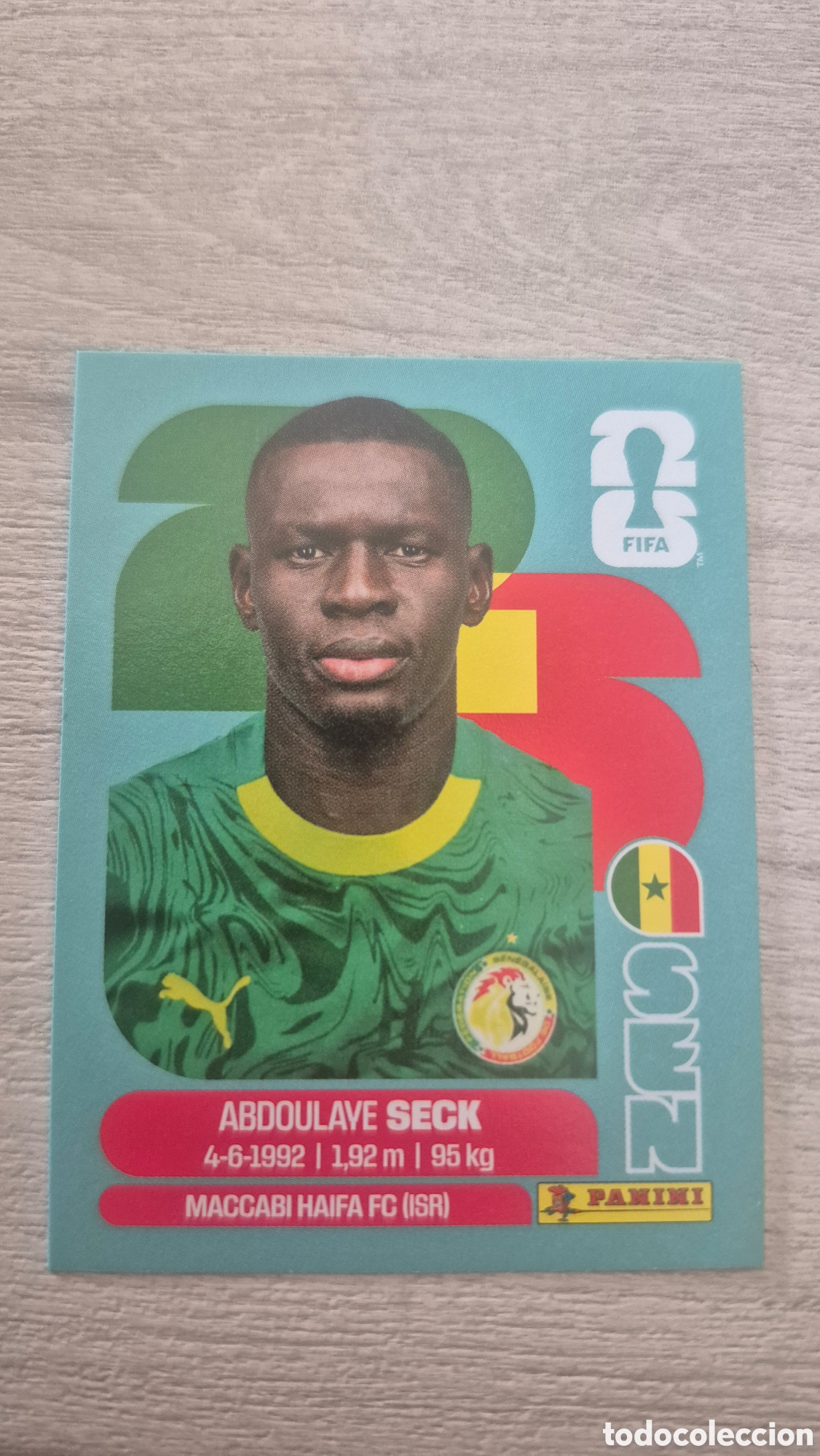 Cromos de F&uacute;tbol: SEN5 Seck FIFA World Cup 2026