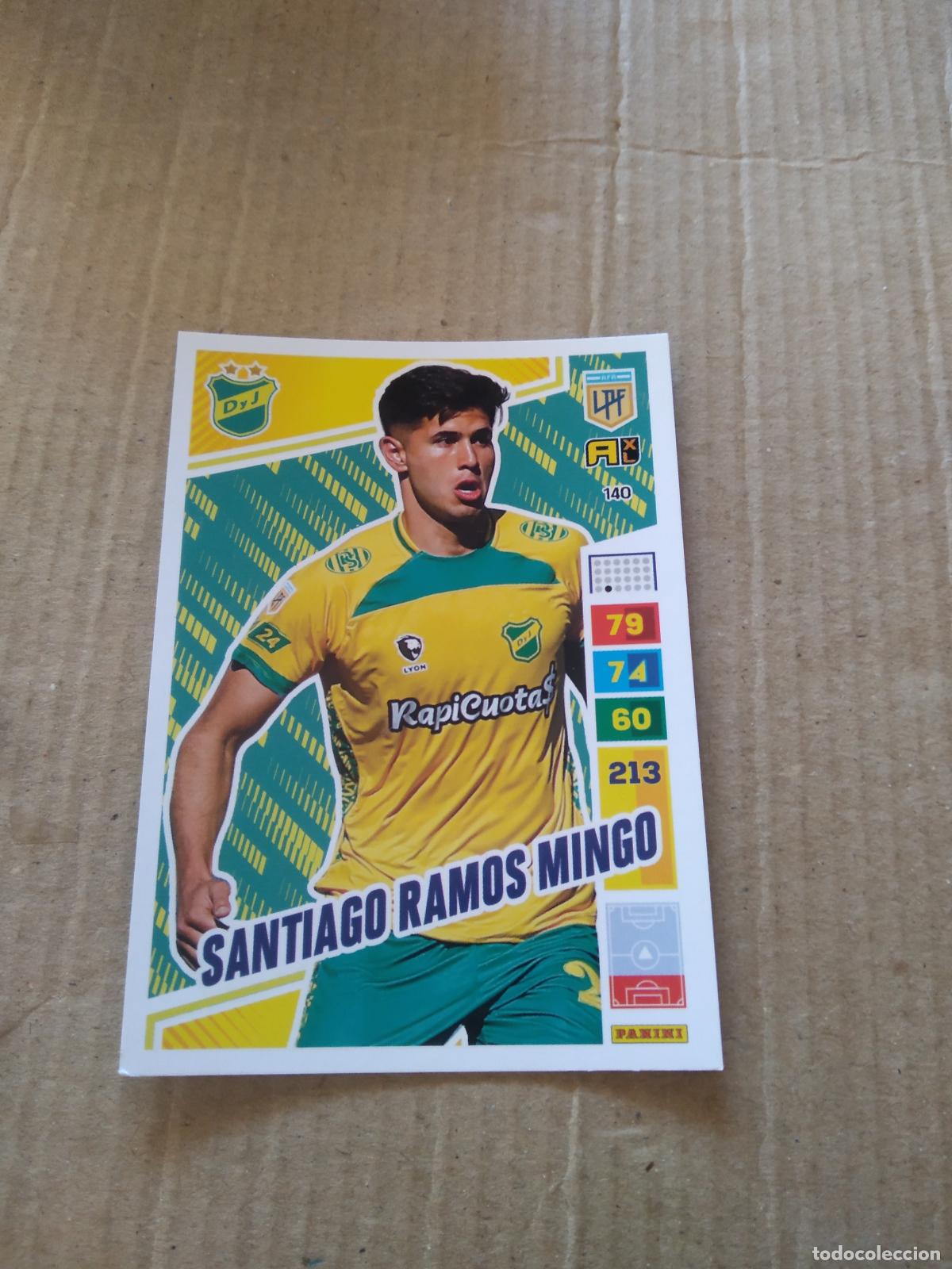 Cromos de F&uacute;tbol: 140 RAMOS MINGO DEFENSA Y JUSTICIA CROMO FUTBOL PANINI ARGENTINO 2023 LIGA ARGENTINA ADRENALYN