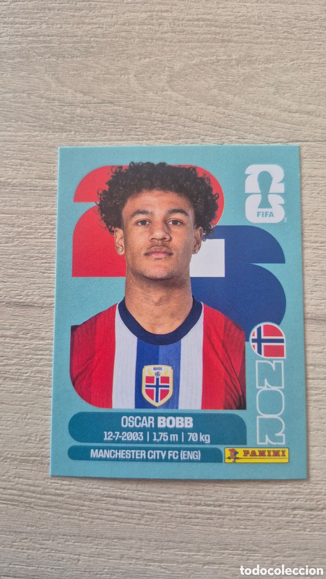 Cromos de F&uacute;tbol: NOR20 Bobb FIFA World Cup 2026