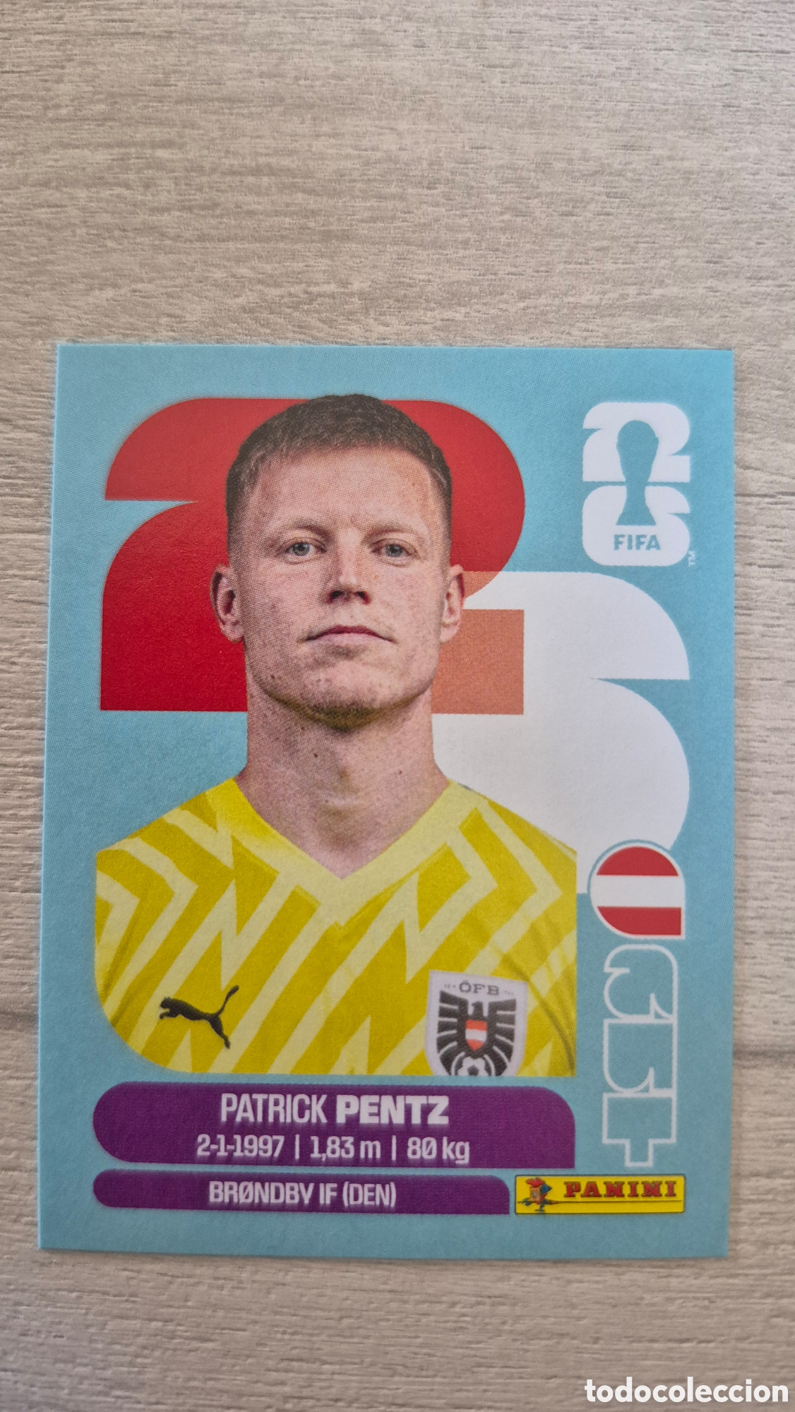 Cromos de F&uacute;tbol: AUT3 Pentz FIFA World Cup 2026