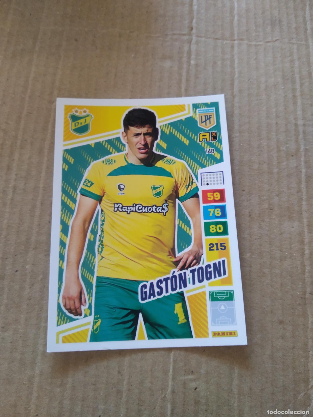 Cromos de F&uacute;tbol: 148 GASTON TOGNI DEFENSA Y JUSTICIA CROMO FUTBOL PANINI ARGENTINO 2023 LIGA ARGENTINA ADRENALYN
