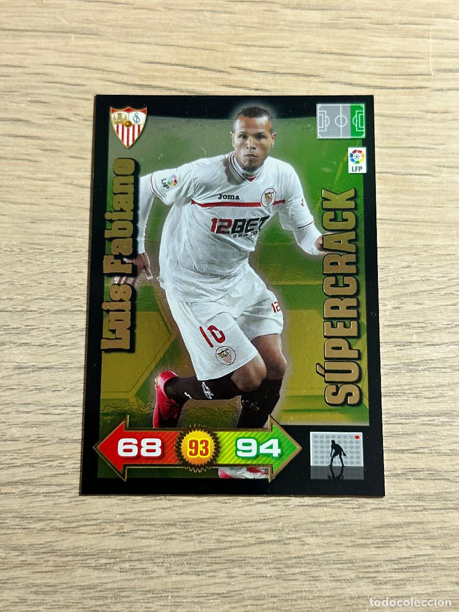 Cromos de F&uacute;tbol: LUIS FABIANO SEVILLA SUPERCRACK ADRENALYN XL 2010 2011 / 10 11 PANINI SUPER CRACK