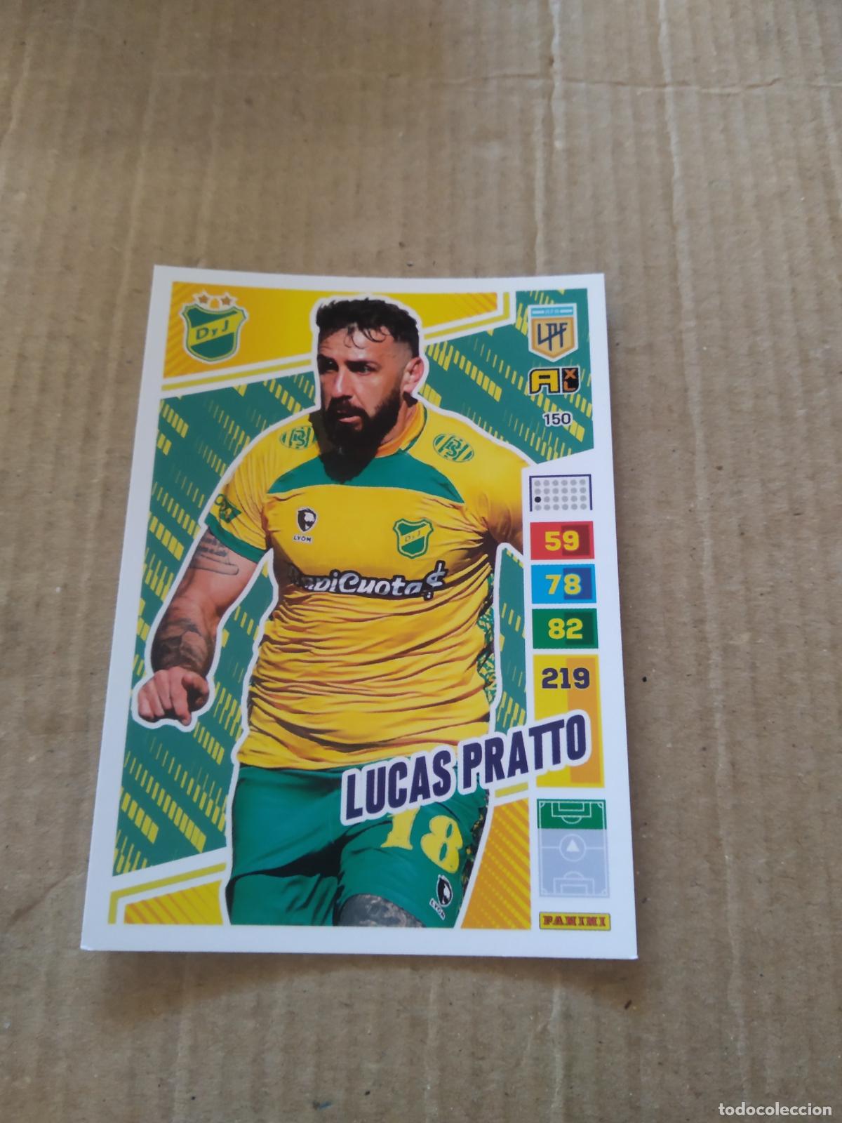 Cromos de F&uacute;tbol: 150 LUCAS PRATTO DEFENSA Y JUSTICIA CROMO FUTBOL PANINI ARGENTINO 2023 LIGA ARGENTINA ADRENALYN